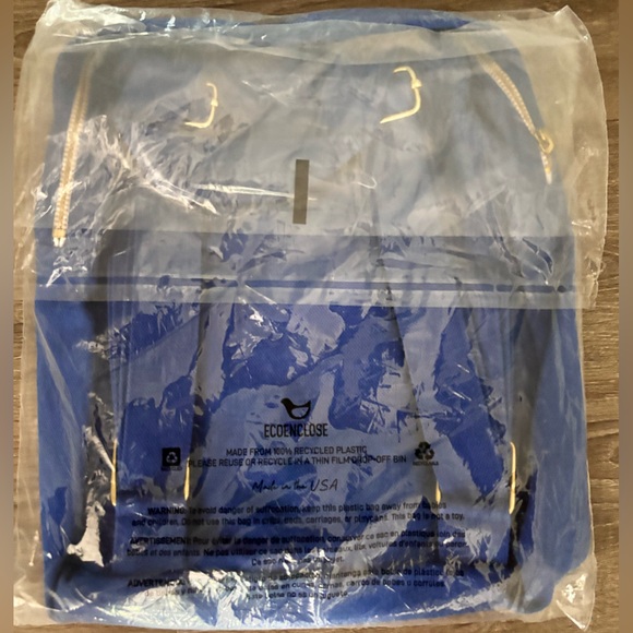NEW Big Bud Press Mini Backpack, Royal Blue — sealed - Picture 3 of 4